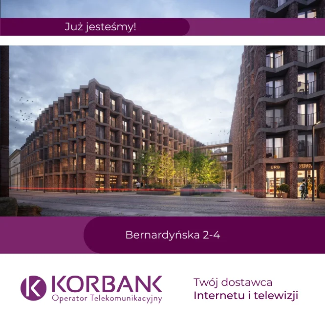 Bernardyńska, Wrocław – Internet światłowodowy – telewizja 4K